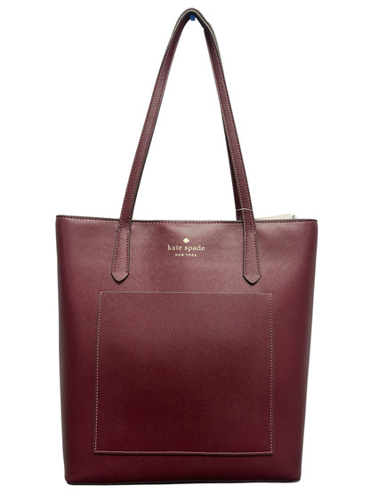 Designer Kate Spade Burgundy Handbag