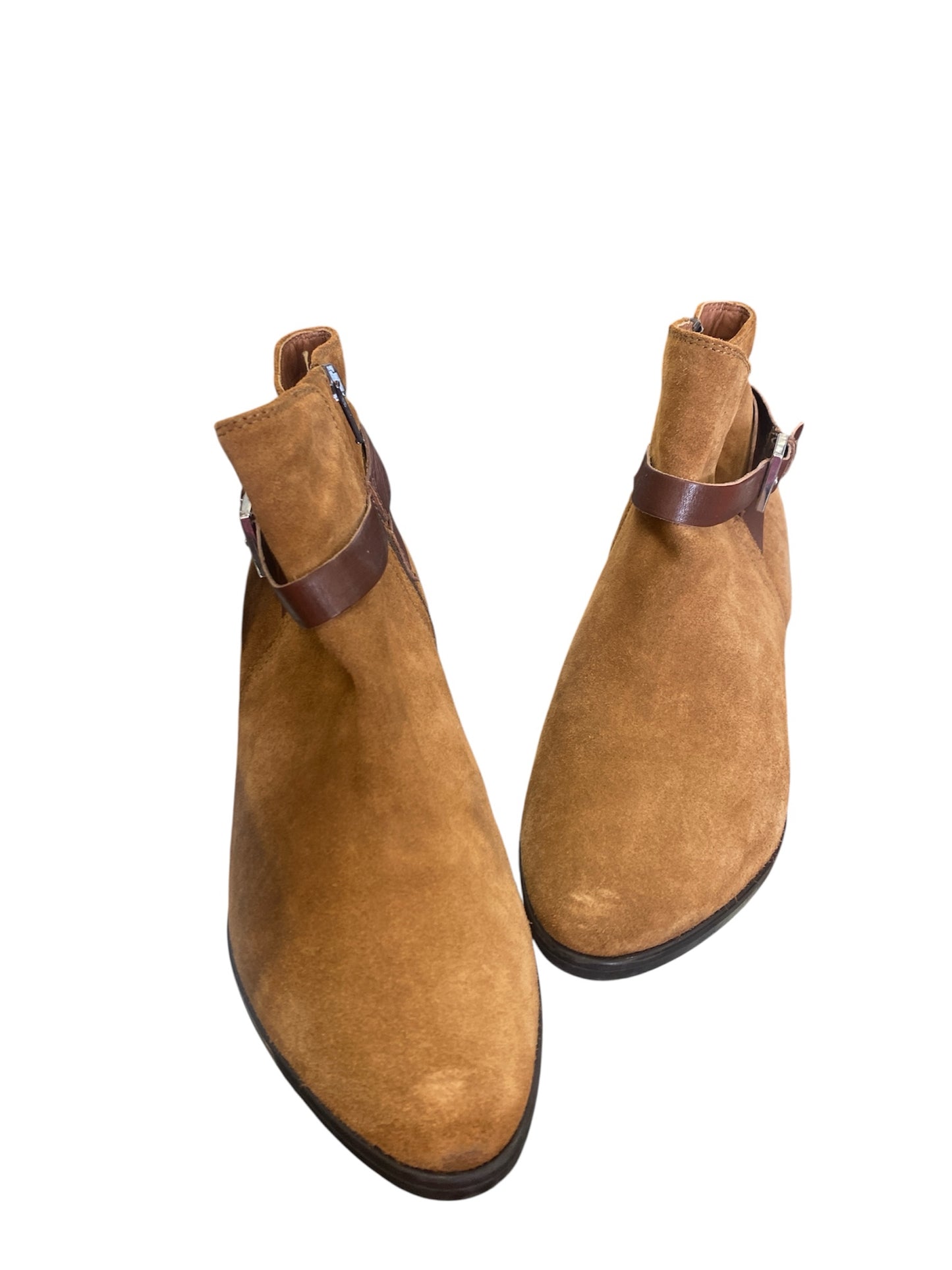 Brown Clarks Booties Women's