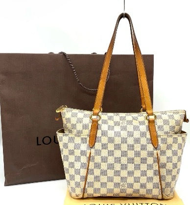 Designer Louis Vuitton Damier Azur Handbag