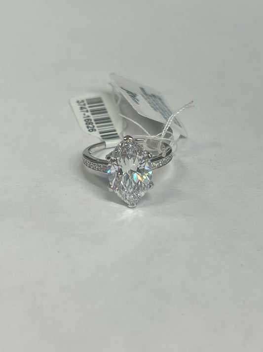 Sterling Silver CZ Ring New w/ Tags Size 8 JTV