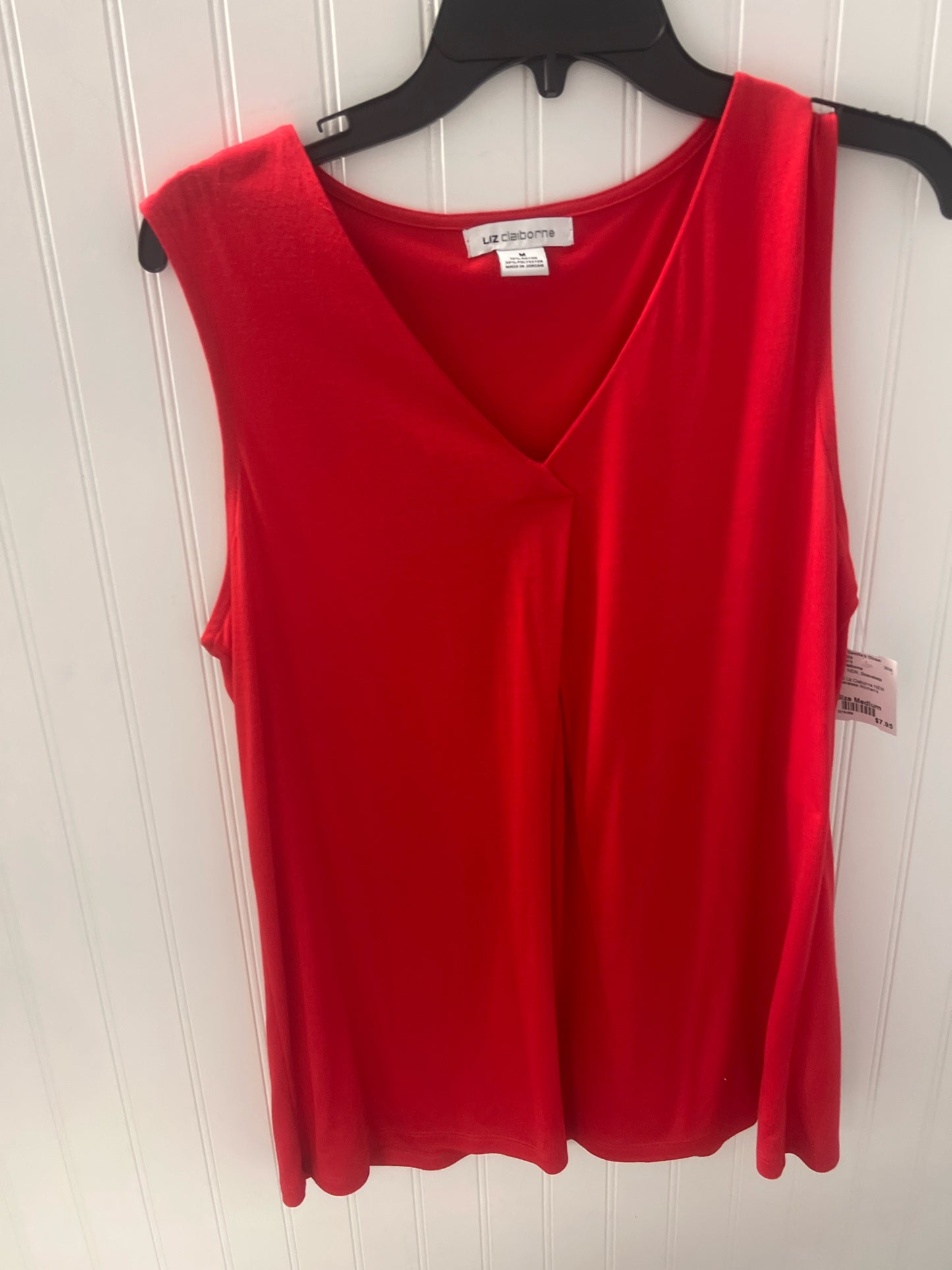 Red Liz Claiborne NEW Sleeveless Women's