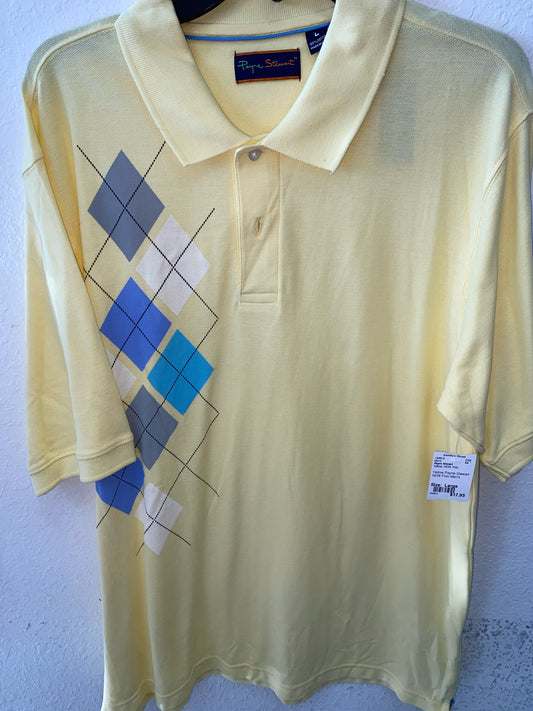 Yellow Payne Stewart NEW Polo Men's