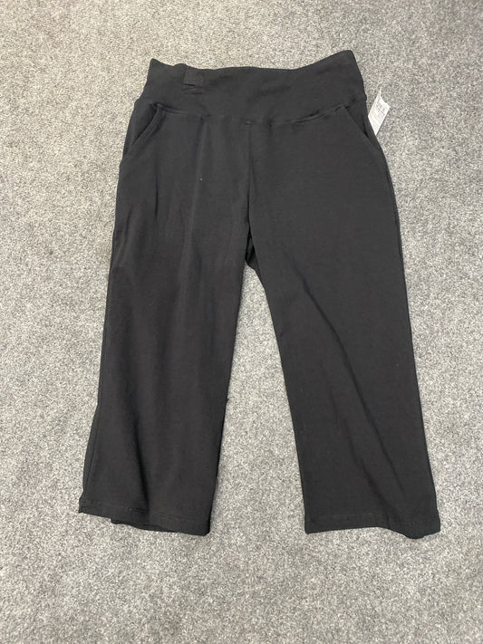 Black rimless 7 Pants NEW ACTIVE Women's