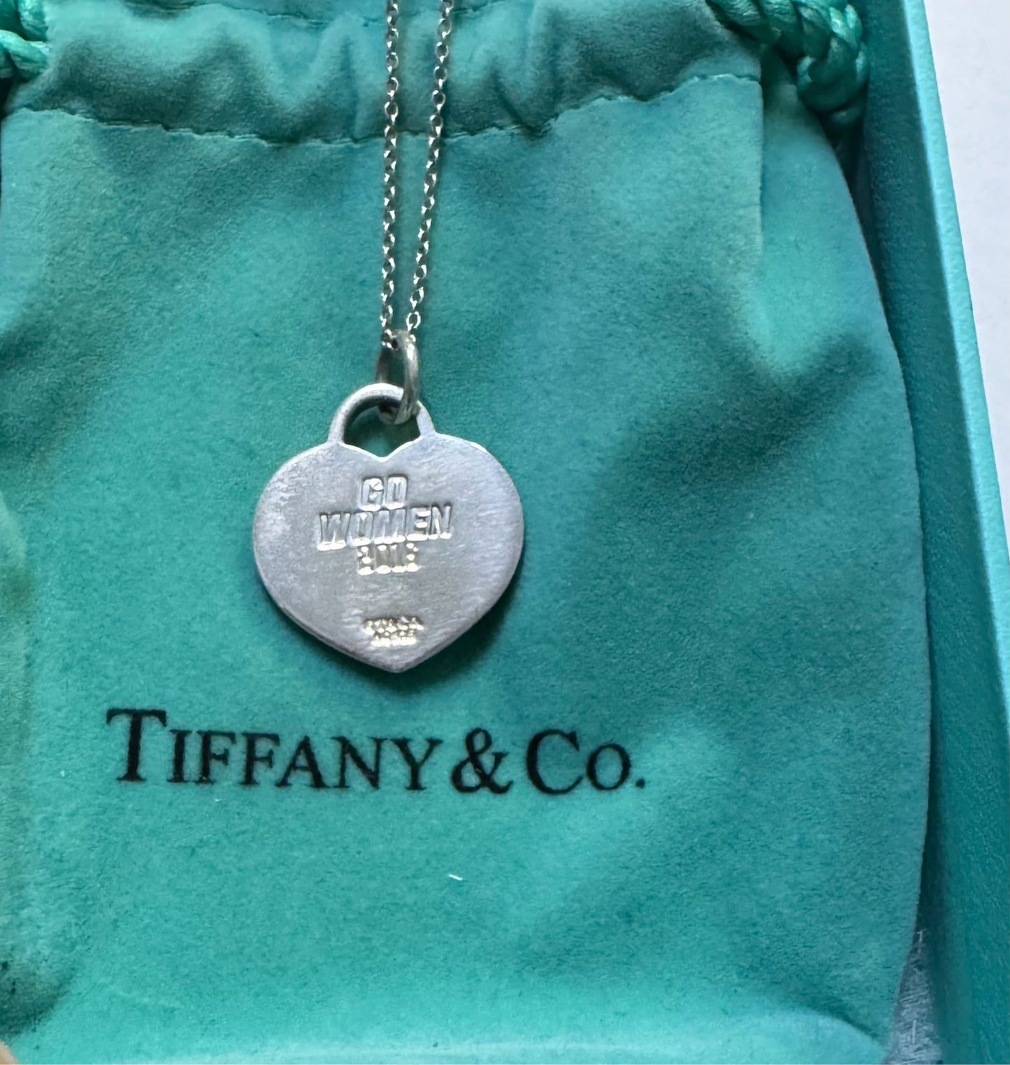 Tiffany & Co Sterling Silver 2016 Nagoya Marathon Limited GO WOMEN 2016 FS JAPAN