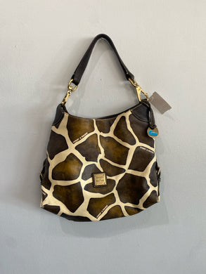 Designer Giraffe Print Dooney & Bourke Handbag