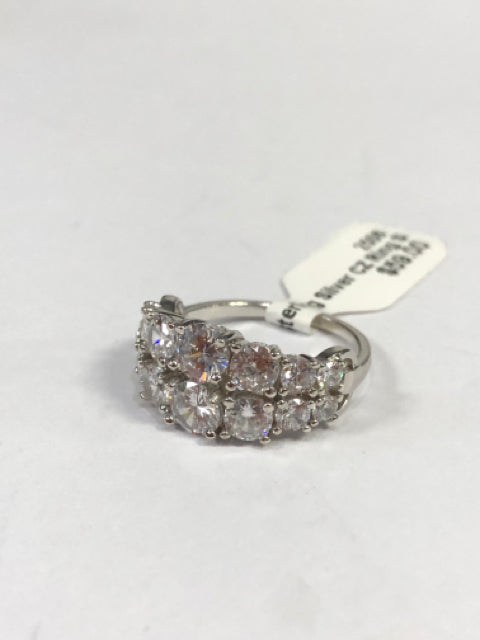 Sterling Silver CZ Ring Size 6.5