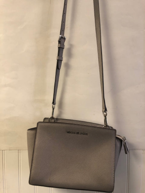 Designer Michael Kors Gray Handbag