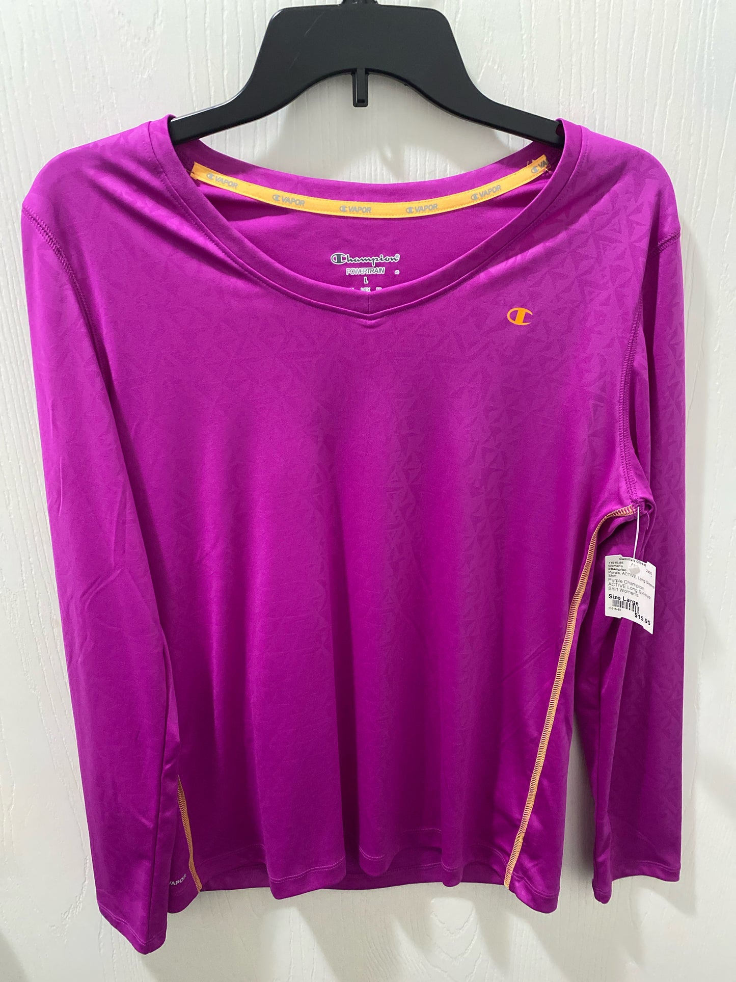 Purple Champion ACTIVE Long Sleeve Shirt Women's