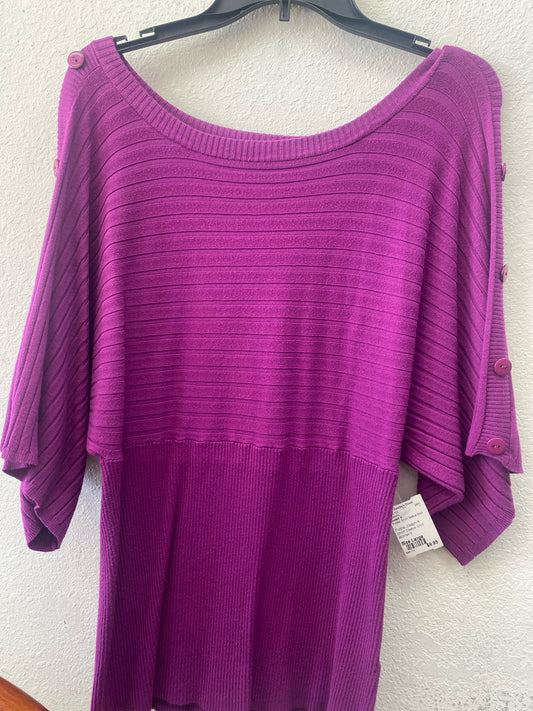 Purple Joseph A. Short Sleeve Shirt Women's