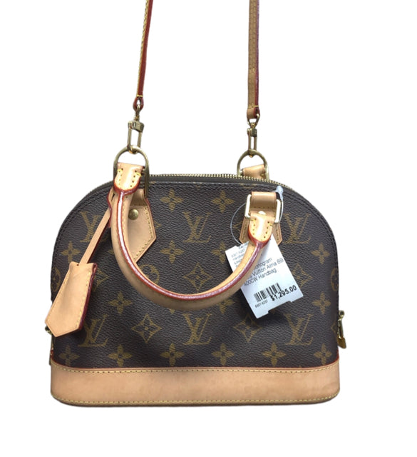 Brown Monogram Louis Vuitton Alma BB 400CW Handbag