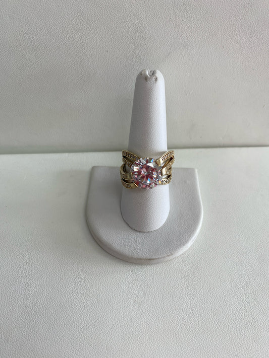 Gold Over Sterling Ring Size 9