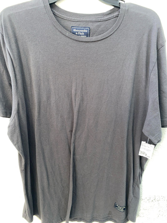 Gray Abercrombie & Fitch TShirt Men's