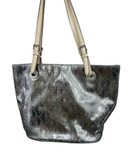 Load image into Gallery viewer, Designer Metallic Michael Kors Handbag AS IS
