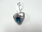 Sterling Silver Blue Topaz Ring New JTV Size 8