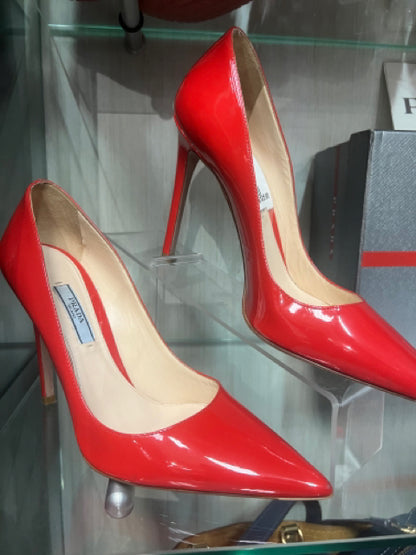 Red Prada Heels Women's