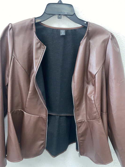 Brown SHEIN Jacket Women's