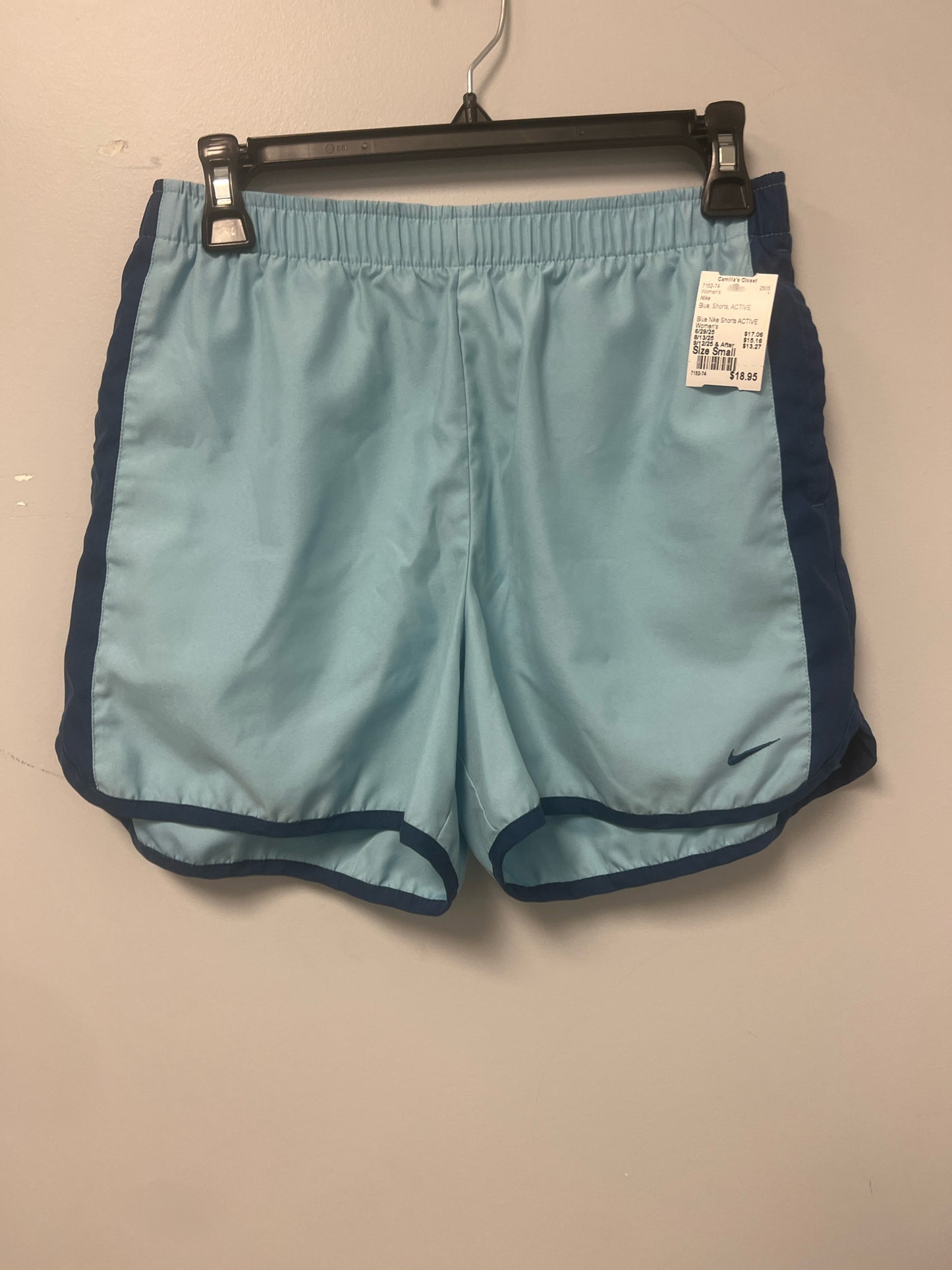 Blue Nike Shorts ACTIVE Women's