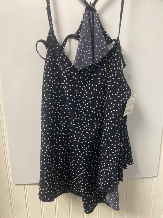 Navy PAPAYA Short Sleeve Shirt Women's