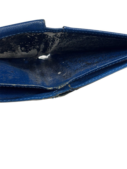 Designer Louis Vuitton Blue Wallet