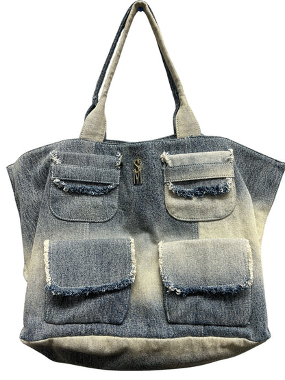 Fashion NEW Steve Madden Denim Handbag