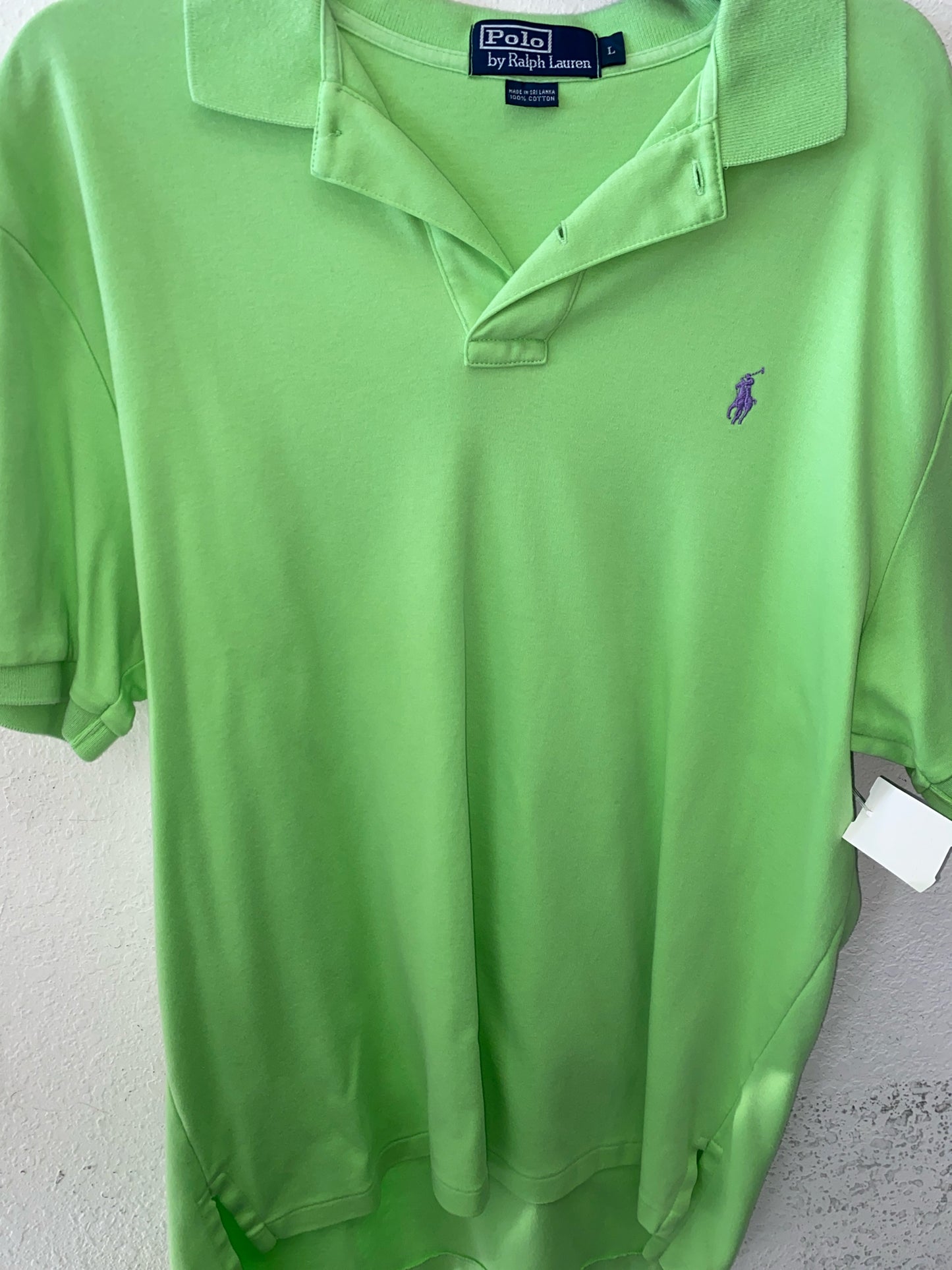 Lime Green Polo by Ralph Lauren Polo Men's