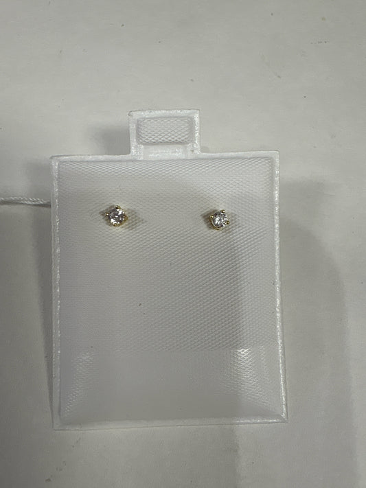 Sterling Silver CZ Earrings