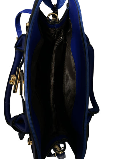 Fashion Blue/White Handbag
