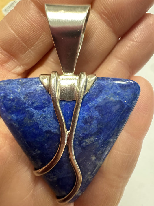 Sterling Silver Jay King DTR Lapis Pendant