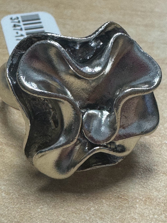 Silpada Sterling Silver Blooming Flower Ring