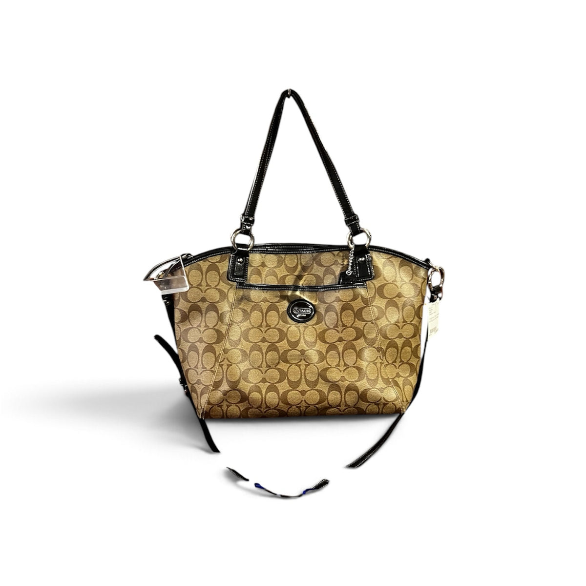 Designer Coach beige Handbag