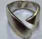 14k & Sterling Silver Ring Size 6