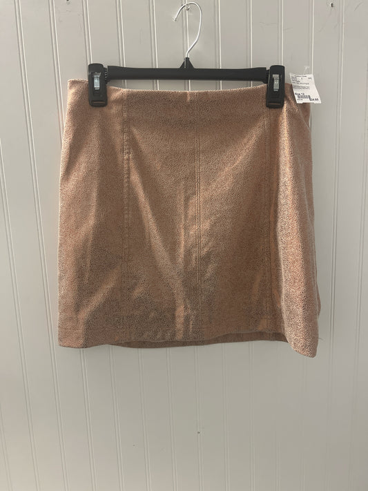 Gold Free People Skirt BOUTIQUE Women's