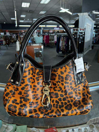 Designer Dooney & Bourke Animal Print Handbag