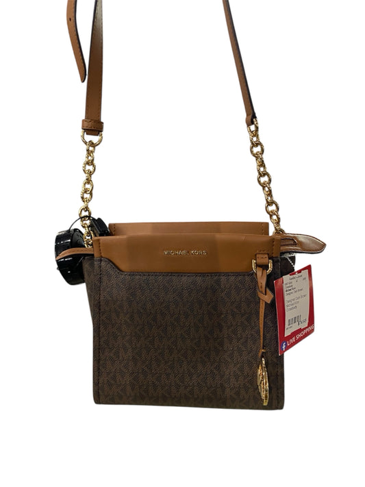 Designer Dark Brown Michael Kors Crossbody