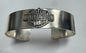 Harley Davidson Sterling Silver Cuff Bracelet