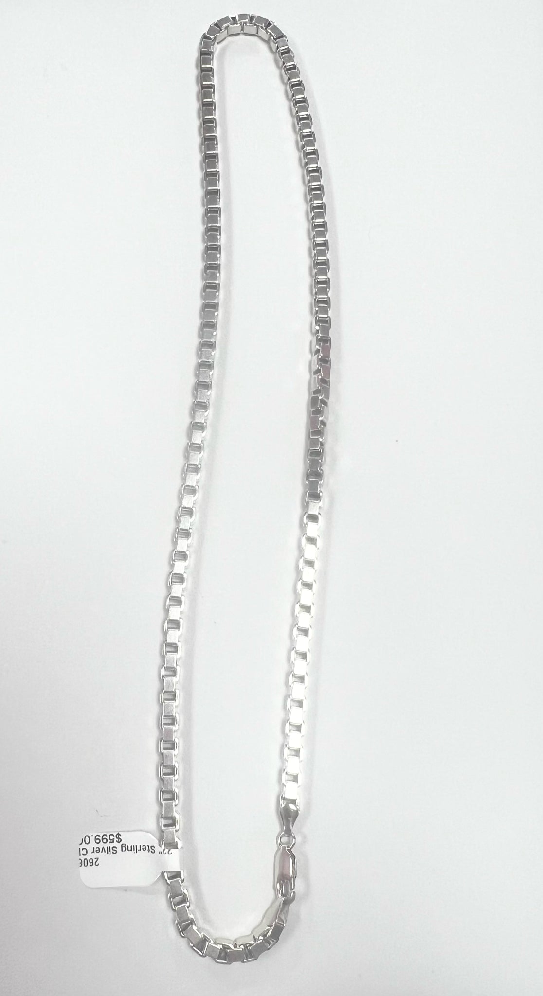 22" Sterling Silver Chain