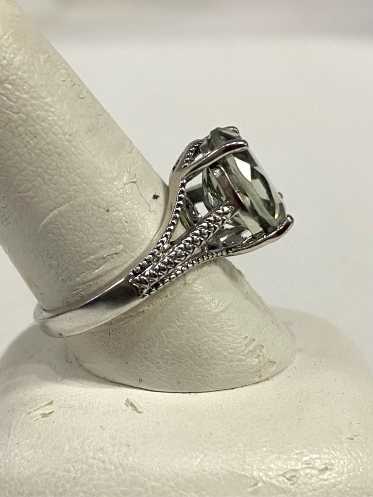 Sterling Ring Size 7 Prasiolite