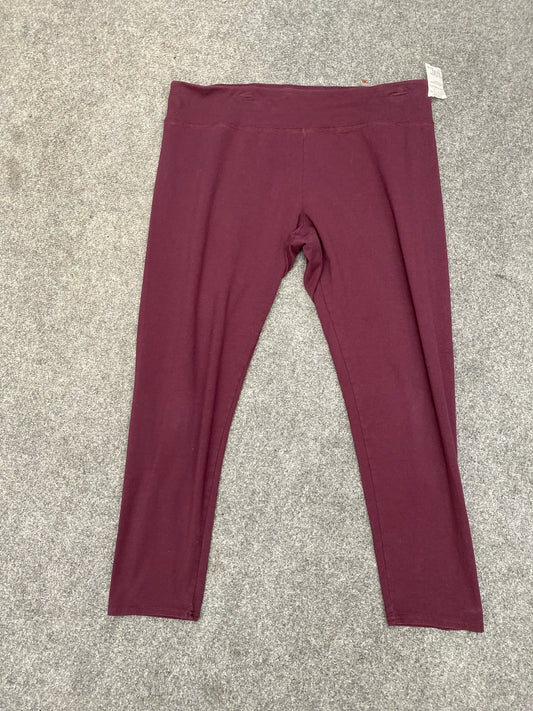 Burgundy Aerie Leggings ACTIVE Women's