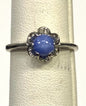 14k Yellow Gold Star Sapphire Ring Size 5.25