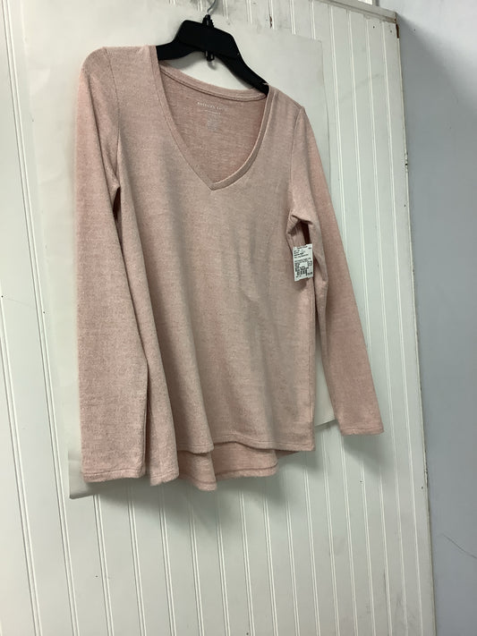 Pink American Eagle Long Sleeve Shirt Women's