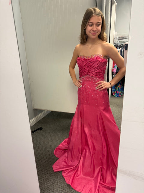 Size 6 Flirt by Maggie Sottero Pink NEW Women's Prom