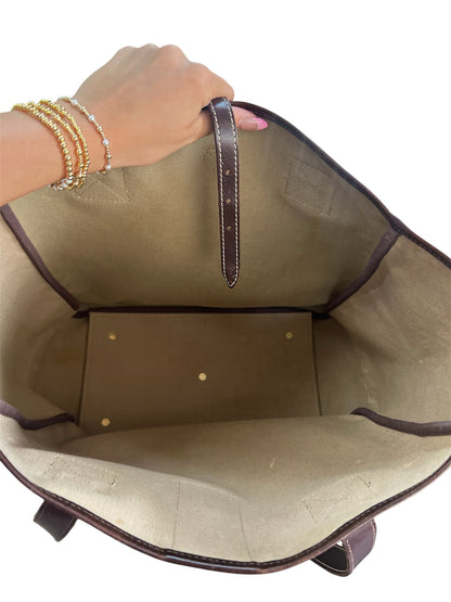 Designer Dooney & Bourke beige Tote Bag