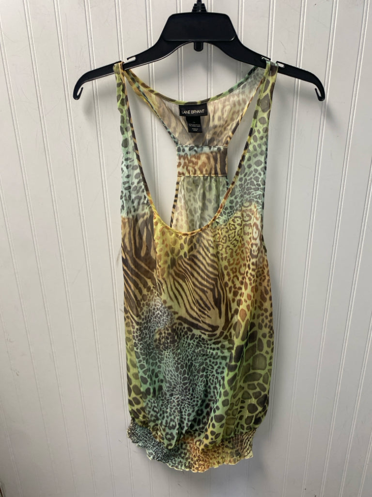 Animal Print Lane Bryant Tank Women's