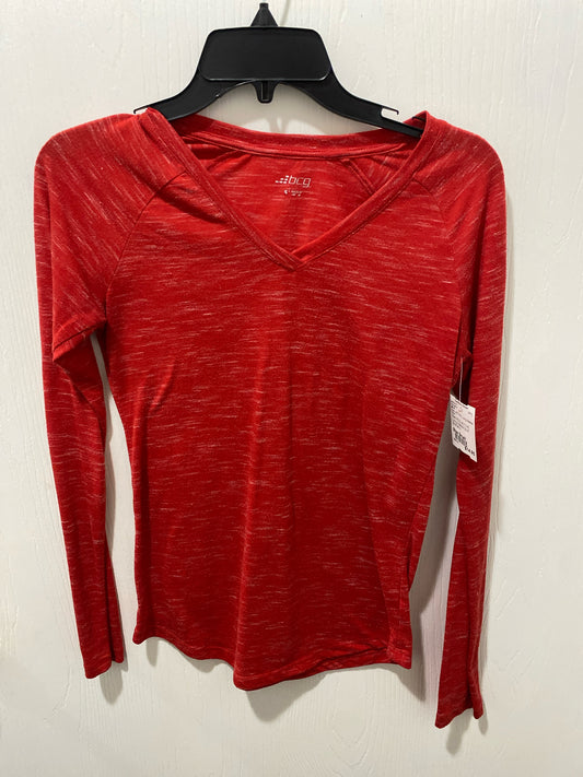 Red BCG ACTIVE Long Sleeve Shirt Women's