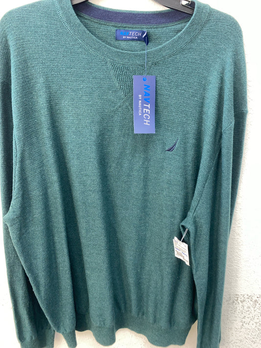 Green Nautica NEW Long Sleeve Shirt Men's