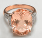 14k Rose Gold Morganite Ring