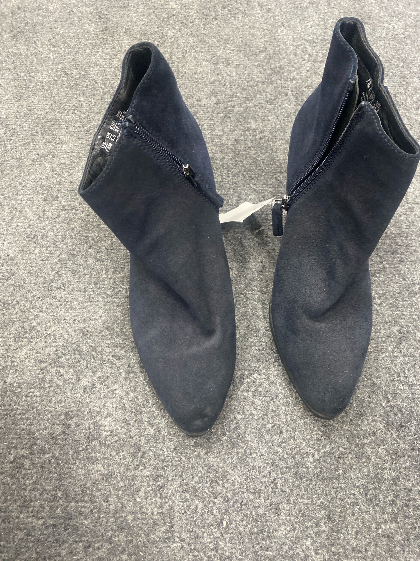 Navy Franco Sarto Booties Women's