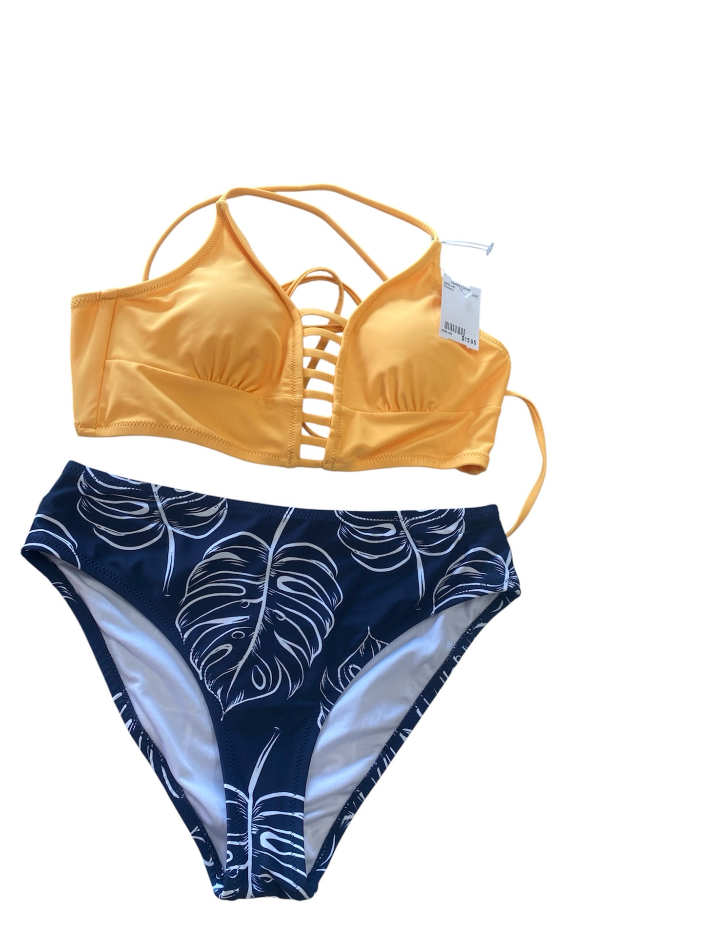 yellow and blue Women's