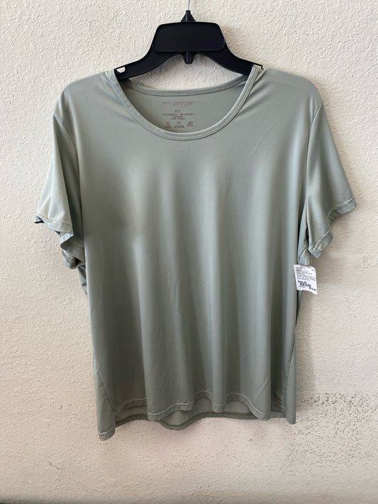 Green Real Essentials ACTIVE Short Sleeve Shirt Women's