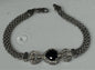 Sterling Silver Onyx Bracelet New JTV 8"